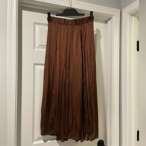 NWT Zara Pleated Skirt